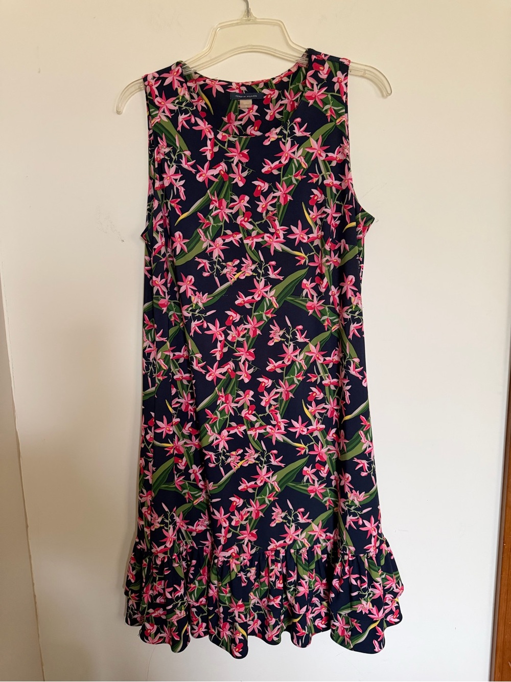 Tommy Hilfiger, navy and pink floral dress